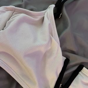 Super cute white bathing suit